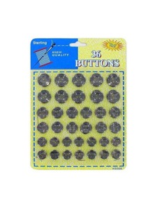 36 Pack fashion buttons