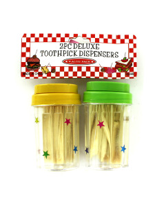 Toothpick dispensers (set of 2)