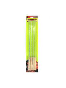 4 PK Wood Handled 11' Skewers