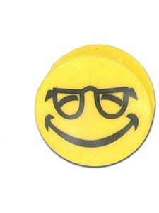 smiley face magnetic clip 3 assorted