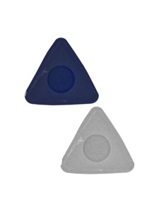 2 inch taper triangle candle holder