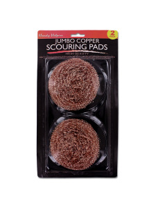 Jumbo copper scouring pads