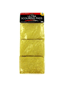 Mesh scouring pads (set of 3)