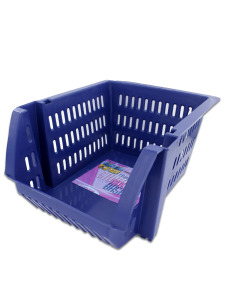 Stackable storage baskets