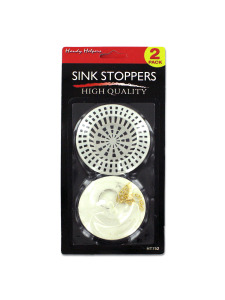 High-quality sink stoppers (set of 2)