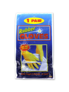 Deluxe rubber gloves