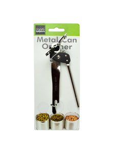 Metal can opener