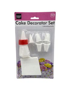 Six piece icing set