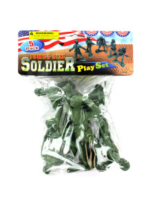 5 piece jumbo army soldier