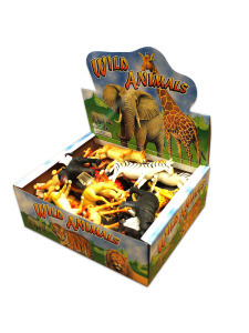 wild animals 12 assorted (assortment may vary)