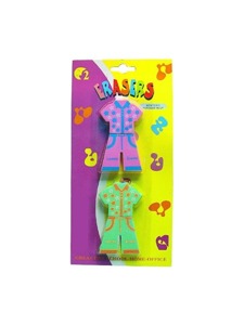 4 Pack fun erasers