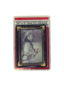 3. 5x5 photo frame, cherry plastic color.