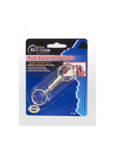 Pull apart key chain