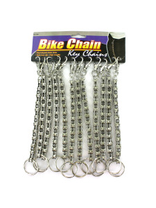 Bike chain keychains