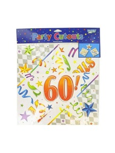 60th birthday cutouts