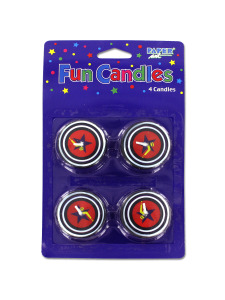 hockey puck candle 4 pack