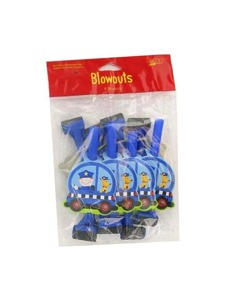 rescue police 8 pack party blowouts