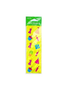 stickers my first birthday 1 sheet