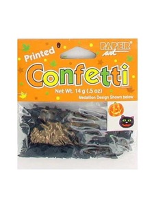 confetti cat/pumpkin