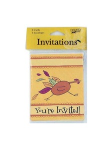 invites 8 pk turkeytime