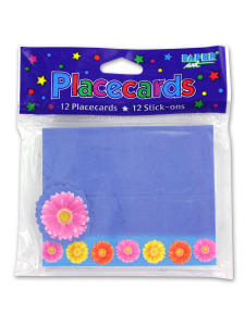 12 pack stick on gerber daisy placecards