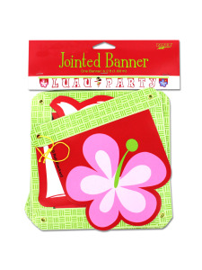 lets luau 7ft jointed banner