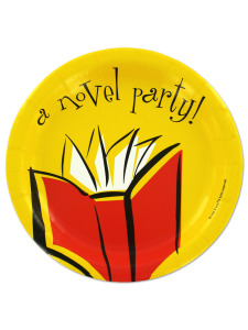 8pk. novel party plates 6.75 inches