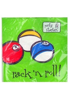 16 large billards napkins