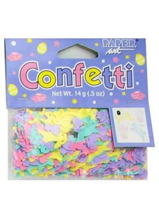 confetti pastel bunny