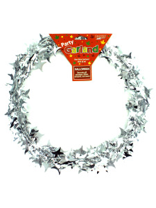 20 ft. silver razor-look wire garland
