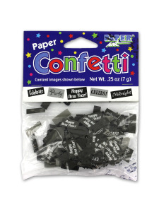 confetti new year