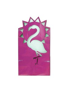 flamingo cutout bag