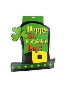 cutout 18 in leprechaun hat