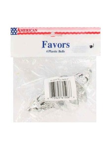 4 slv bell favors 0130
