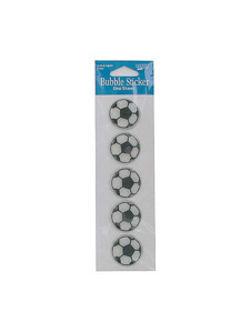 all star soccer bubble sticker sheet