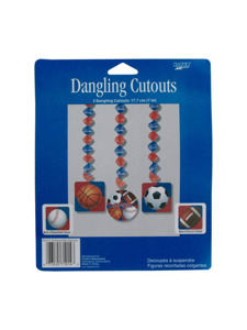 all star 3 count dangling cutouts