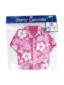bahama breeze 3 count shirt shaped cutouts