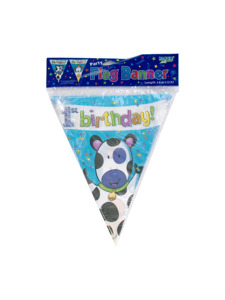 barnyard 12 ft flag banner
