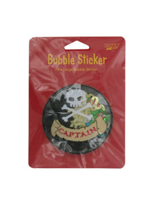 buried treasure large bubble sticker