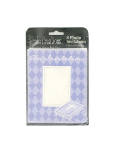 confirmation/communion 8 count photo invitations/envelopes
