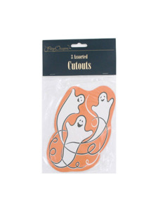 3 Pack Halloween cut-outs
