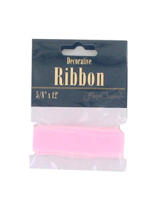 pink diamond 5/8 inch x 12 ft decorative ribbon