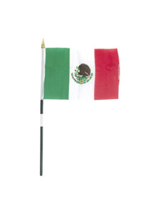 mexico flag 4 x 6 in.