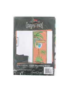 flora tropic 30 x 60 inch giant decorating banner