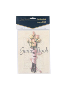 floral bouquet party game book