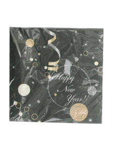 Flutes & favors 20 count 12 7/8 x 12 3/4 inch napkins