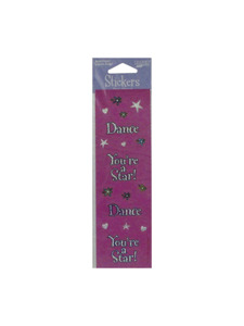girl time dance sticker sheet