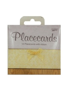 splendor 12 pack gold placecards