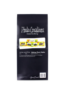 grad fiesta 33.5 x 6.375 inch tabletop photo display