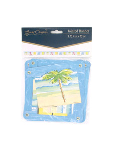 hang loose jointed banner 3.725 x 72 inch